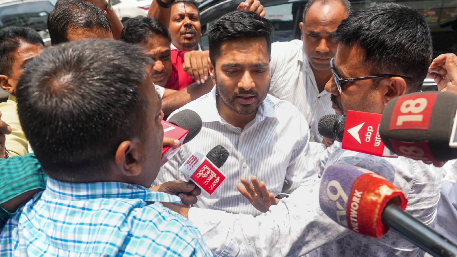 Abhishek Banerjee appears before ED for questioning in primary school jobs case