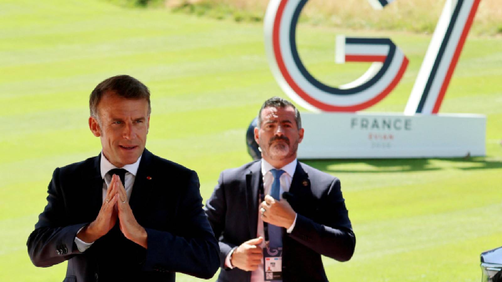 Macron says France won’t bow to Trump tariff pressure