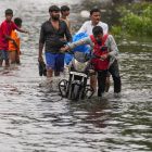 Mumbai rain: Train services hit, 9 flights diverted, two lakes overflow