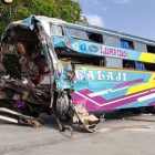 Six dead, 20 injured as bus crashes into truck in Vadodara