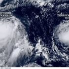 Typhoon Mekkhala swirls over Philippine Sea in satellite imagery