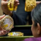 Gold declines ₹800; silver rebounds ₹6,000 in Delhi