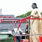 President Murmu reviews IMA passing out parade as first batch of nine women officers joins army