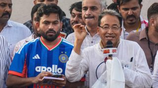 Cockroach Janata Party protests in Hyderabad; activist Sonam Wangchuk joins in