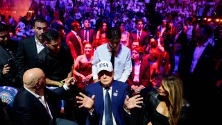 Trump hails US exceptionalism before veering into darkly political speech to usher in America 250
