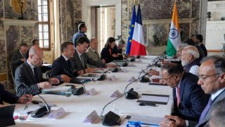 Modi, Macron hold bilateral talks in France