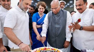 'Does BJP own Lord Parshuram?': Congress slams BJP over Rahul Gandhi poster