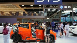 High oil prices fuel surge in Chinese EV sales, but charging networks lag