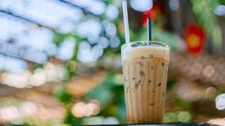 Classic cafe-style cold coffee at home