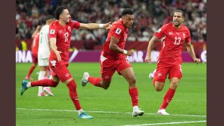 Switzerland beat Algeria 2-0 to reach World Cup Round of 16
