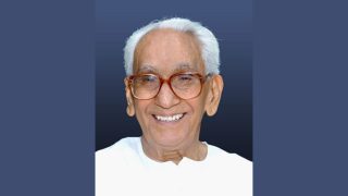 Kerala Chief Minister pay tribute to veteran Congress leader Karunakaran on 108th birth anniversary