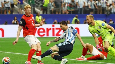 "I'm very tired," says Messi after rewriting World Cup history