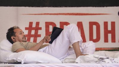 CJP protest at Jantar Mantar: Wangchuk's fast enters 9th day