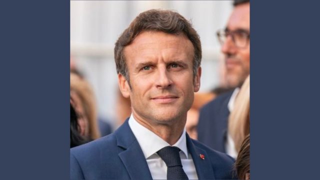 Explosions rock Damascus, wounding 4, as French President Macron visits Syria